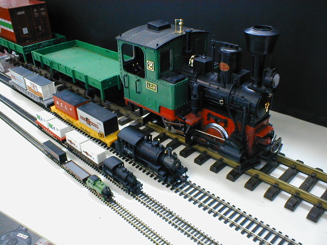 Model Train Scale Comparison Chart