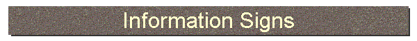 Information Signs